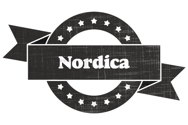 Nordica grunge logo