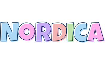 Nordica pastel logo