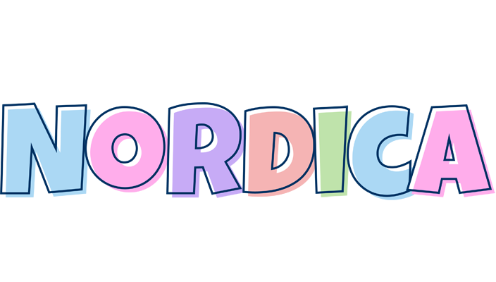Nordica pastel logo
