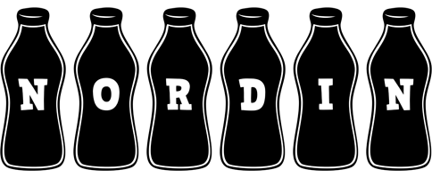 Nordin bottle logo