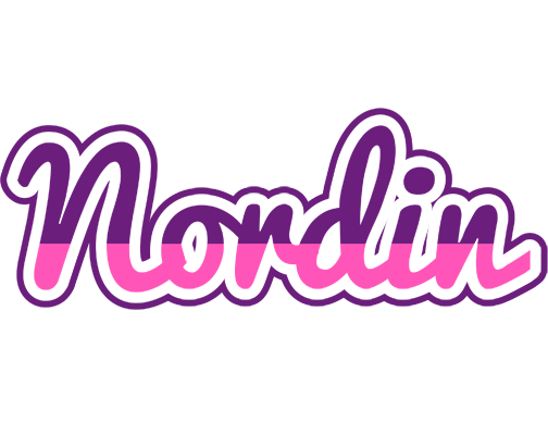 Nordin cheerful logo