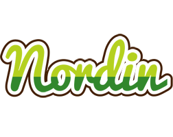 Nordin golfing logo