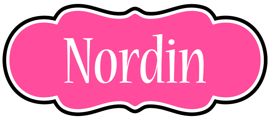 Nordin invitation logo