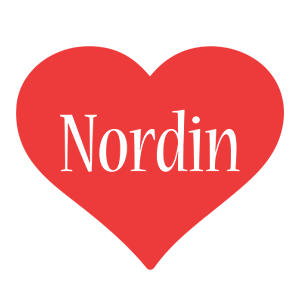 Nordin love logo