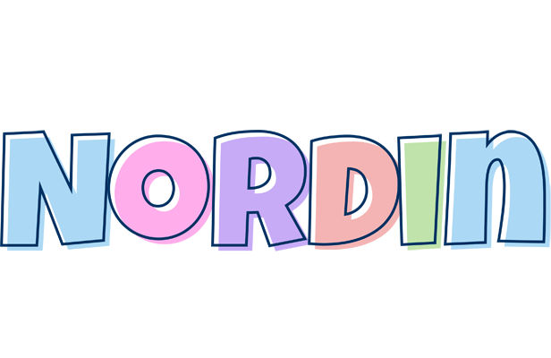 Nordin pastel logo