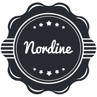 Nordine badge logo