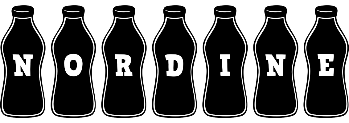 Nordine bottle logo