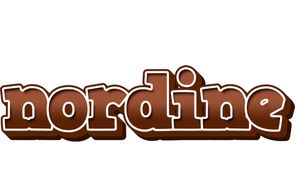 Nordine brownie logo