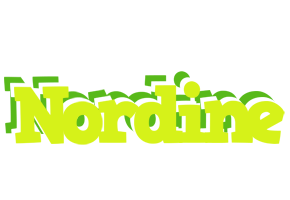 Nordine citrus logo