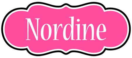 Nordine invitation logo