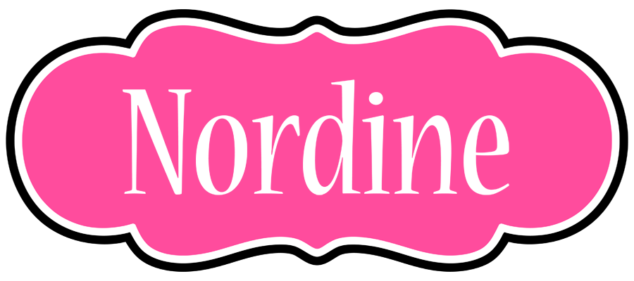 Nordine invitation logo
