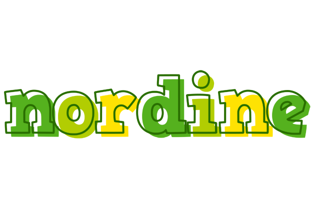 Nordine juice logo