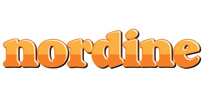 Nordine orange logo