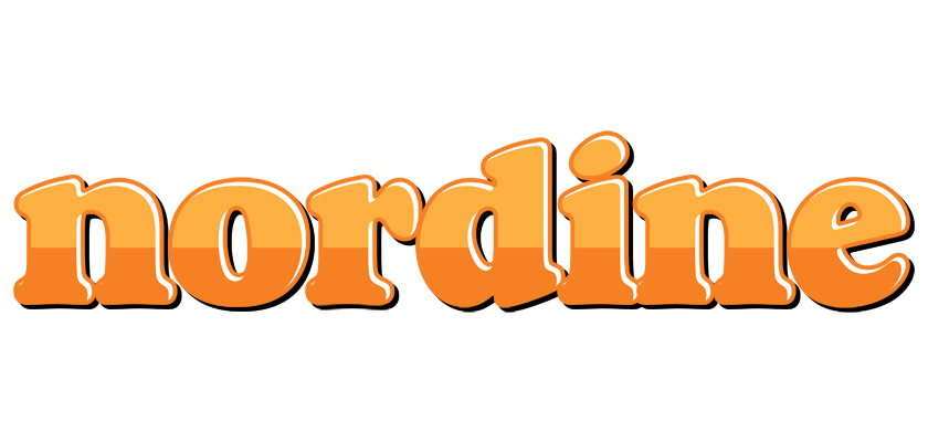 Nordine orange logo