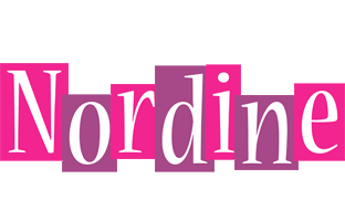 Nordine whine logo