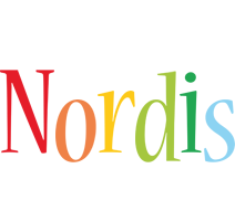 Nordis birthday logo