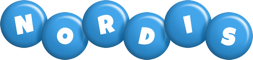 Nordis candy-blue logo