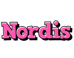 Nordis girlish logo