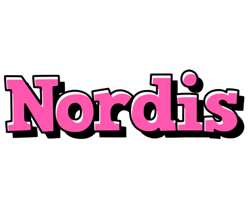 Nordis girlish logo