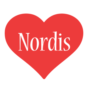 Nordis love logo