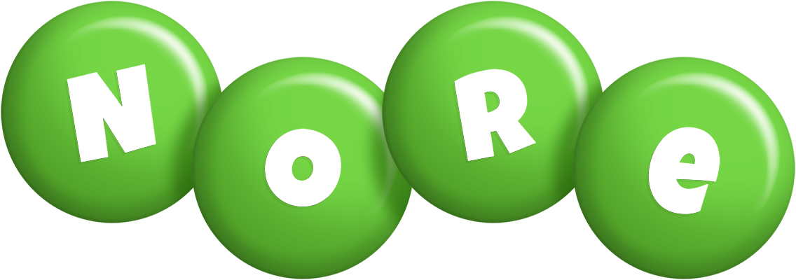 Nore candy-green logo