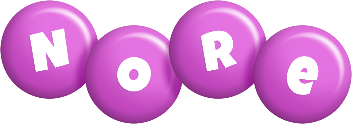 Nore candy-purple logo