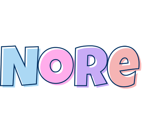 Nore pastel logo