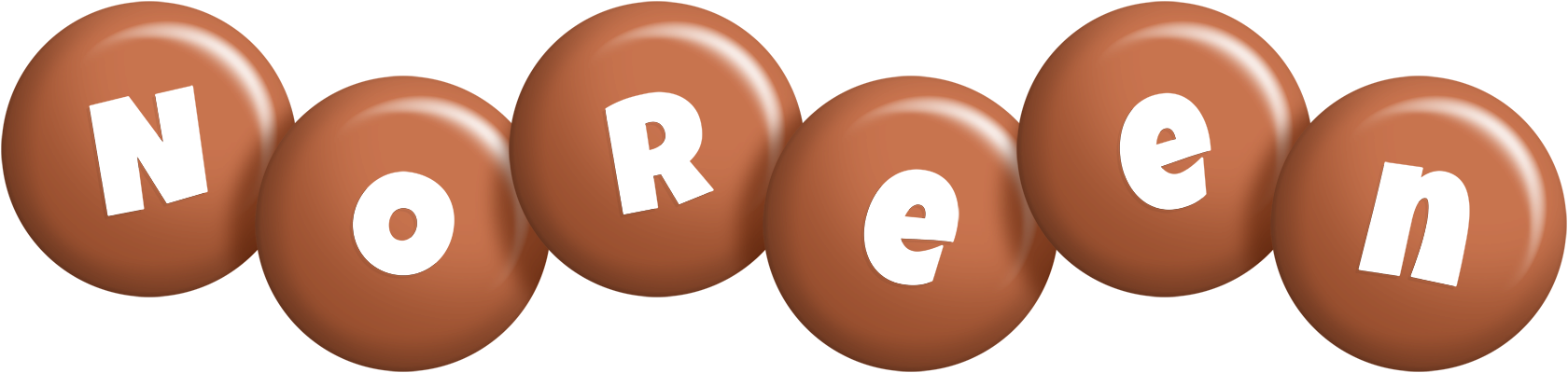 Noreen candy-brown logo