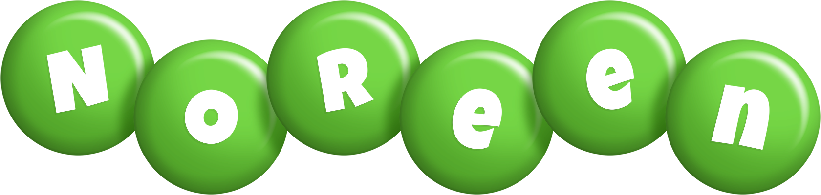 Noreen candy-green logo