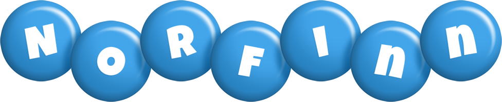 Norfinn candy-blue logo