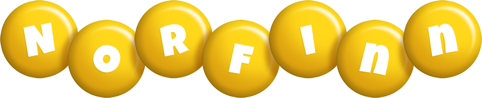 Norfinn candy-yellow logo