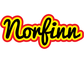 Norfinn flaming logo