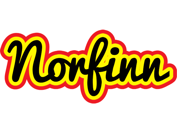 Norfinn flaming logo