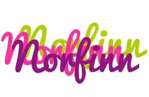 Norfinn flowers logo