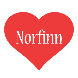 Norfinn love logo