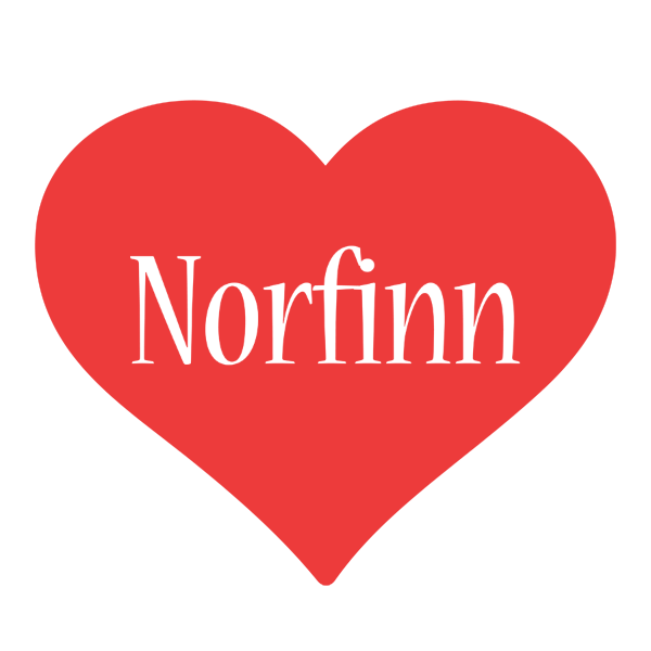 Norfinn love logo