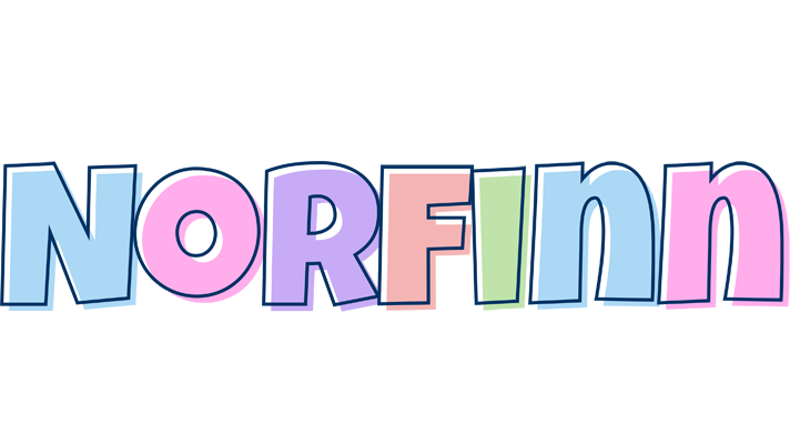 Norfinn pastel logo