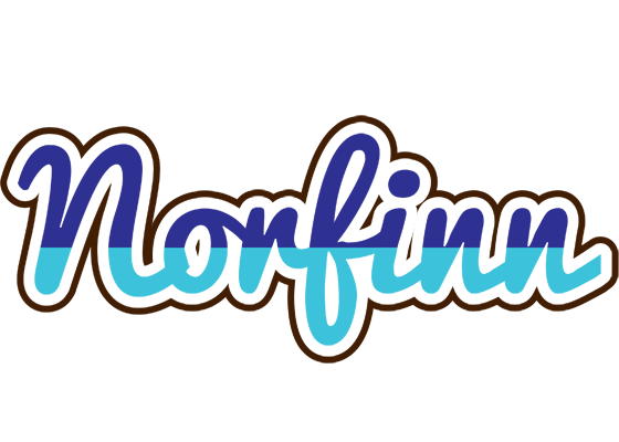 Norfinn raining logo