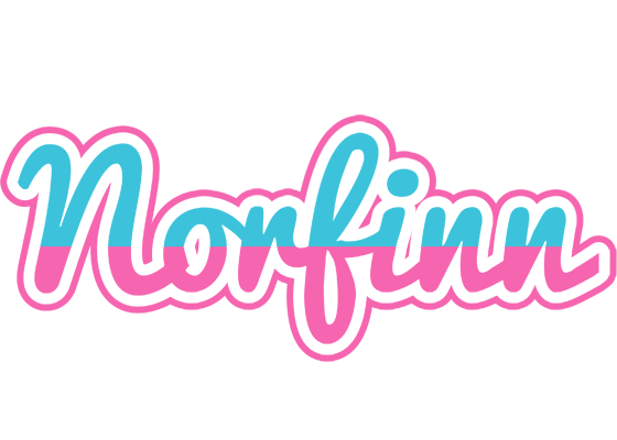 Norfinn woman logo