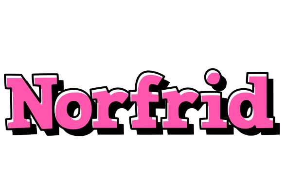 Norfrid girlish logo
