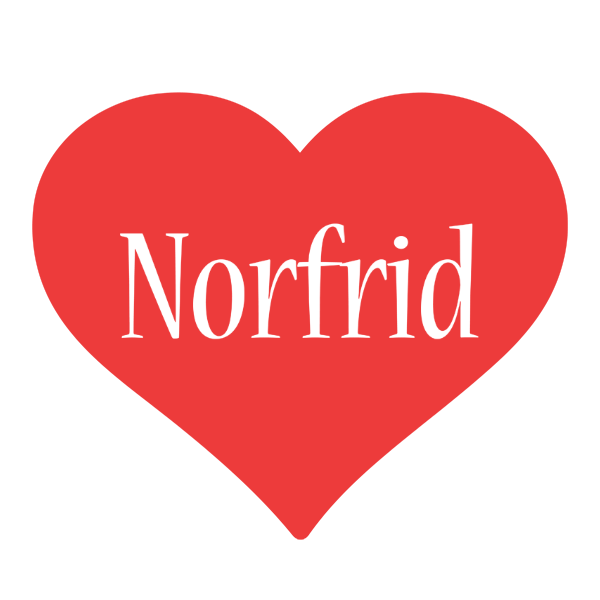 Norfrid love logo