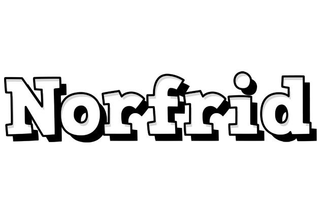 Norfrid snowing logo