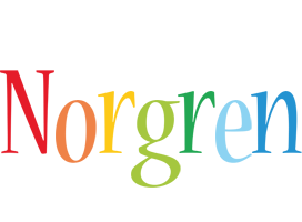 Norgren birthday logo