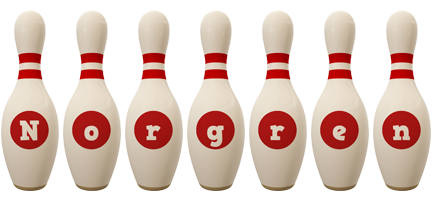 Norgren bowling-pin logo