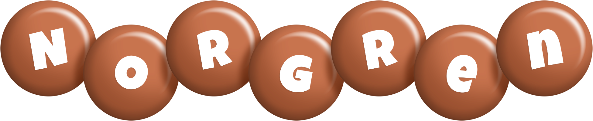Norgren candy-brown logo