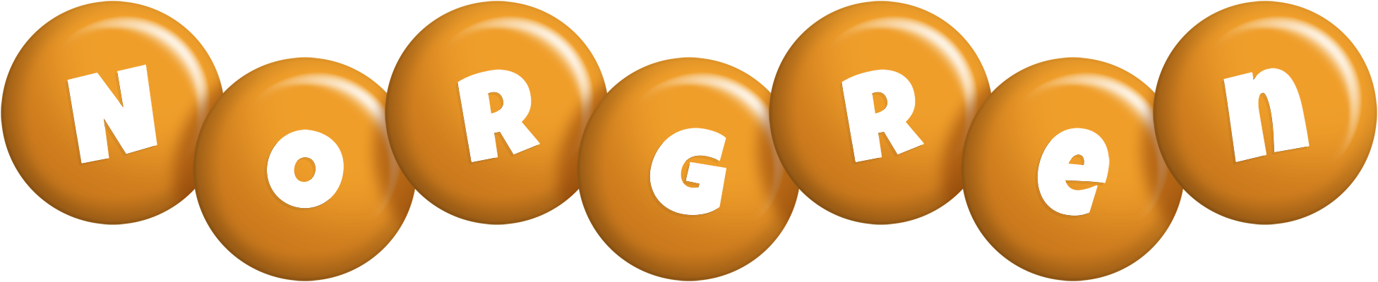 Norgren candy-orange logo