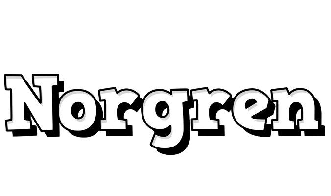 Norgren snowing logo