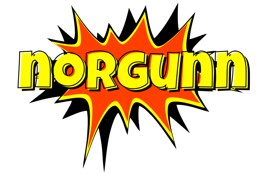 Norgunn bazinga logo