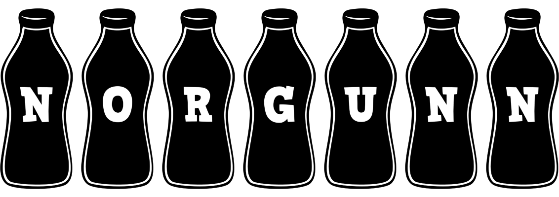 Norgunn bottle logo