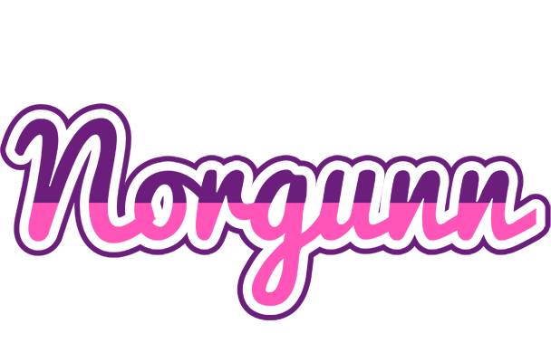 Norgunn cheerful logo
